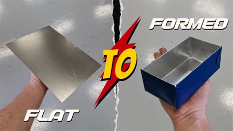 how to make a sign box sheet metal|how to make a metal box.